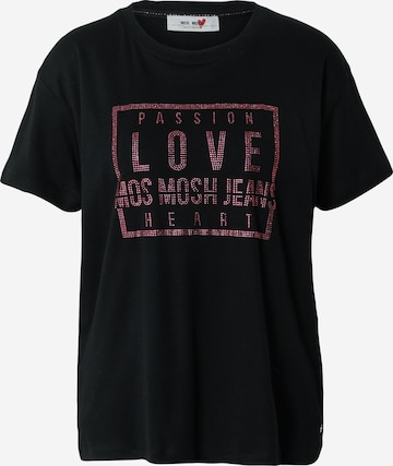 MOS MOSH Shirt in Black: front