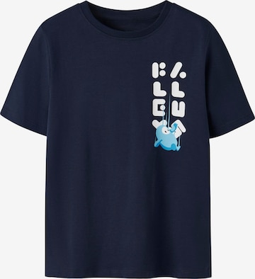 NAME IT - Camiseta en azul: frente