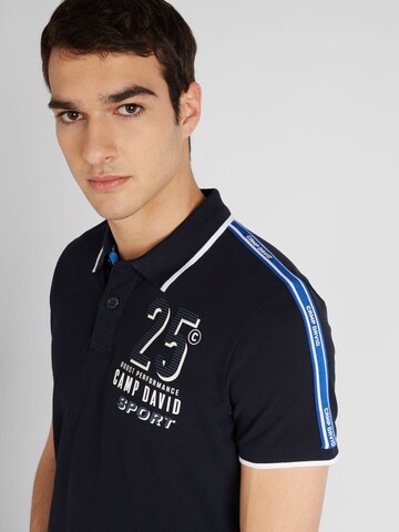 CAMP DAVID Shirt in Blau