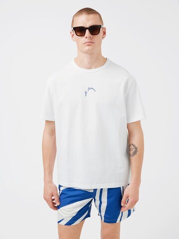 J.Lindeberg Shirt 'Collin' in White: front