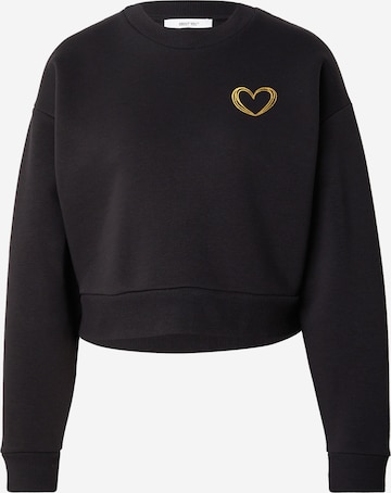 ABOUT YOU Collegepaita 'Virginia' värissä musta: etupuoli