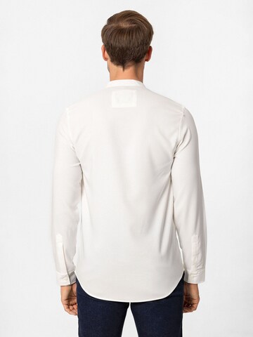 Antioch Slim fit Overhemd 'Luigi' in Beige
