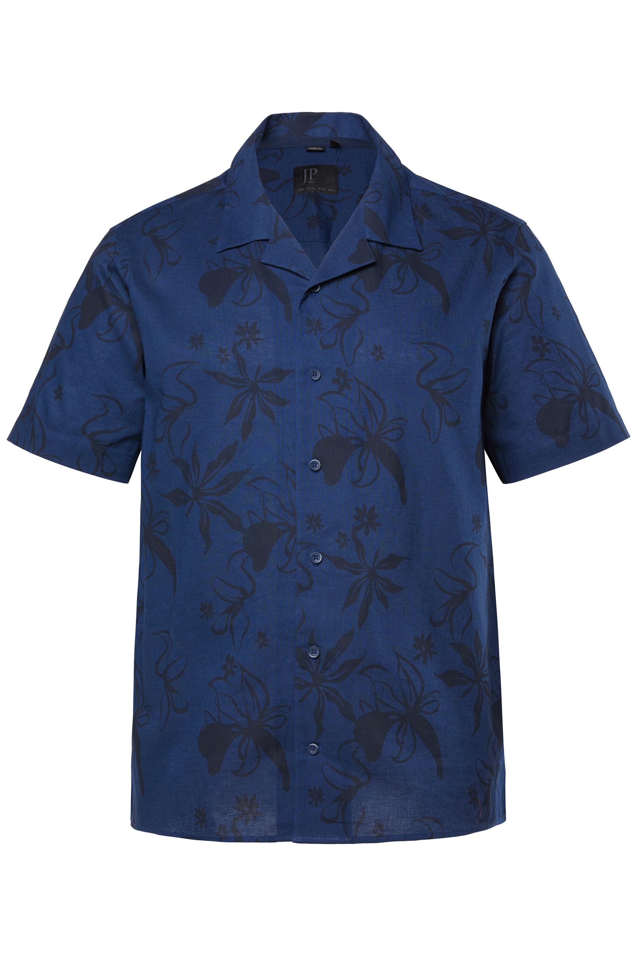 JP1880 Regular fit Button Up Shirt in Blue: front