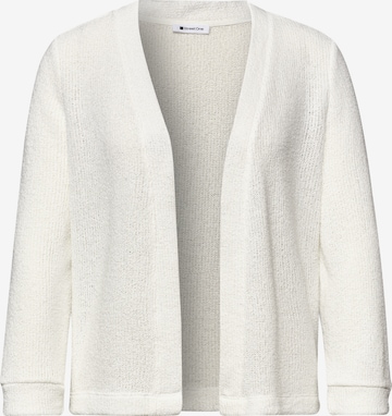 STREET ONE Strickjacke in Weiß: Vorderseite