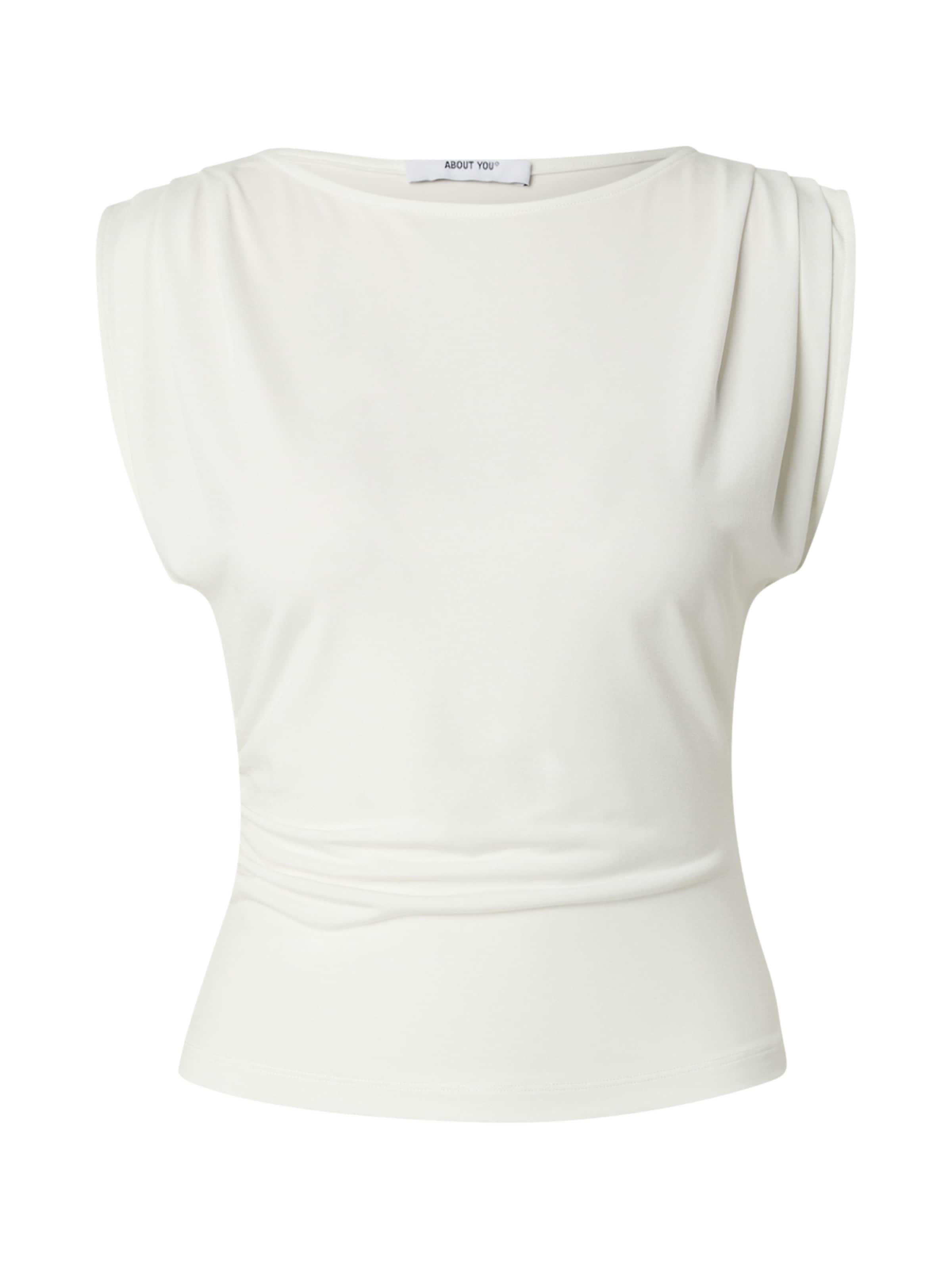 Top 'Polly' de la ABOUT YOU pe alb: față