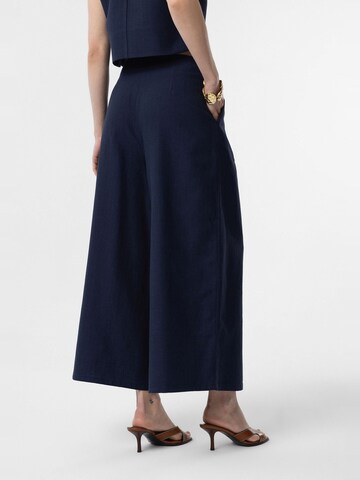 Antioch Wide Leg Hose 'Caroline' in Blau
