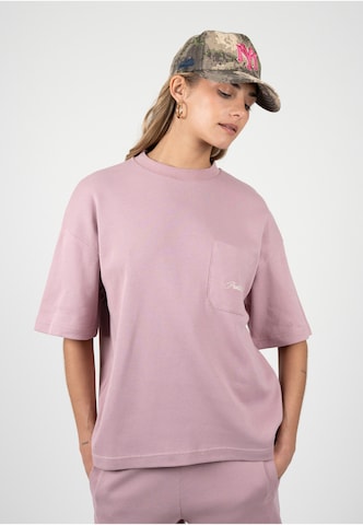 Prohibited Shirt 'Seaside' in Lila