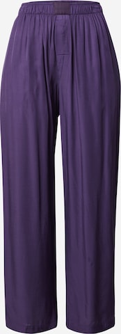 Calvin Klein Underwear Pyjamahose 'Pure Sheen' in Lila: predná strana