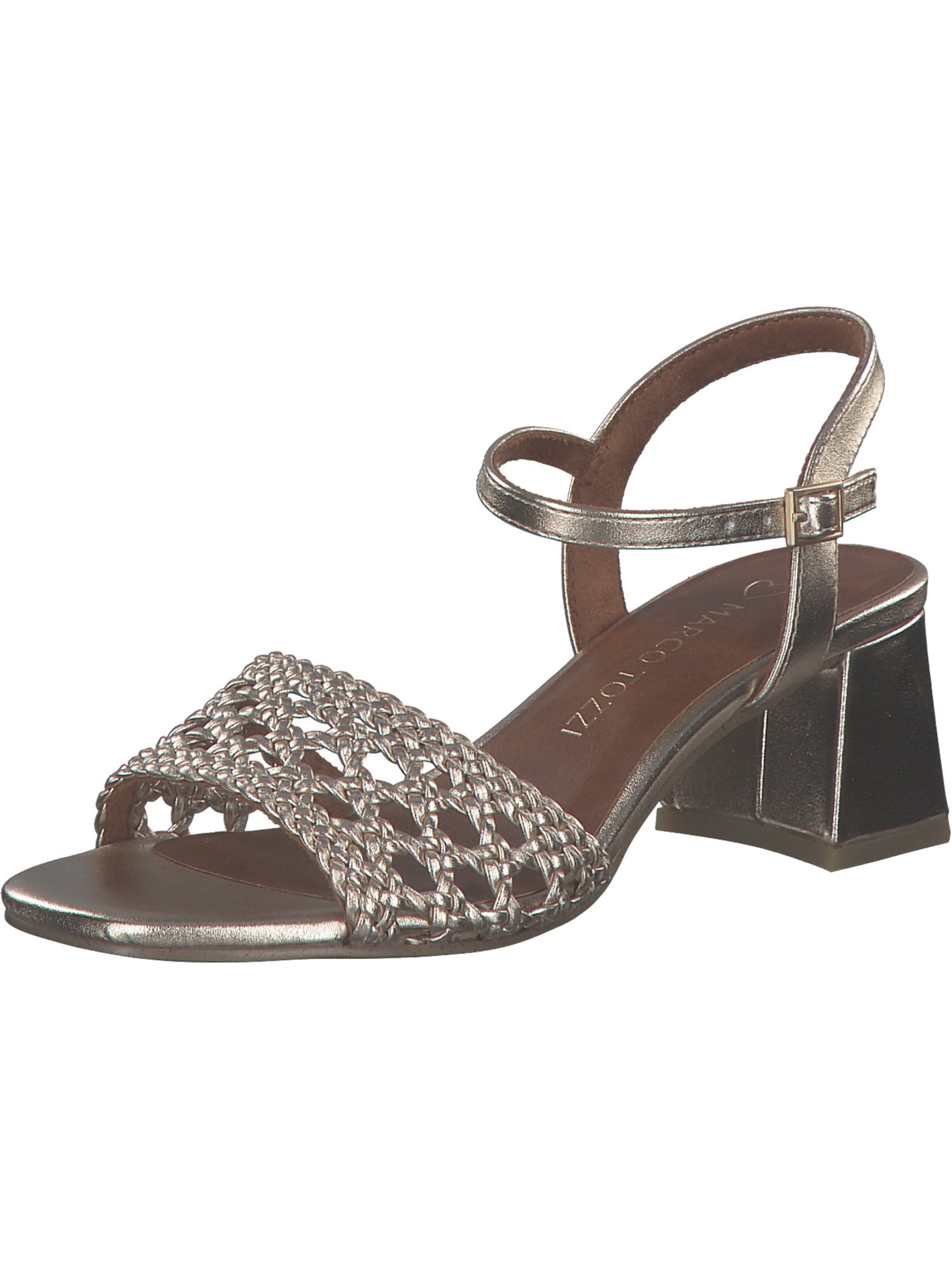 MARCO TOZZI Sandały w kolorze złoty: przód