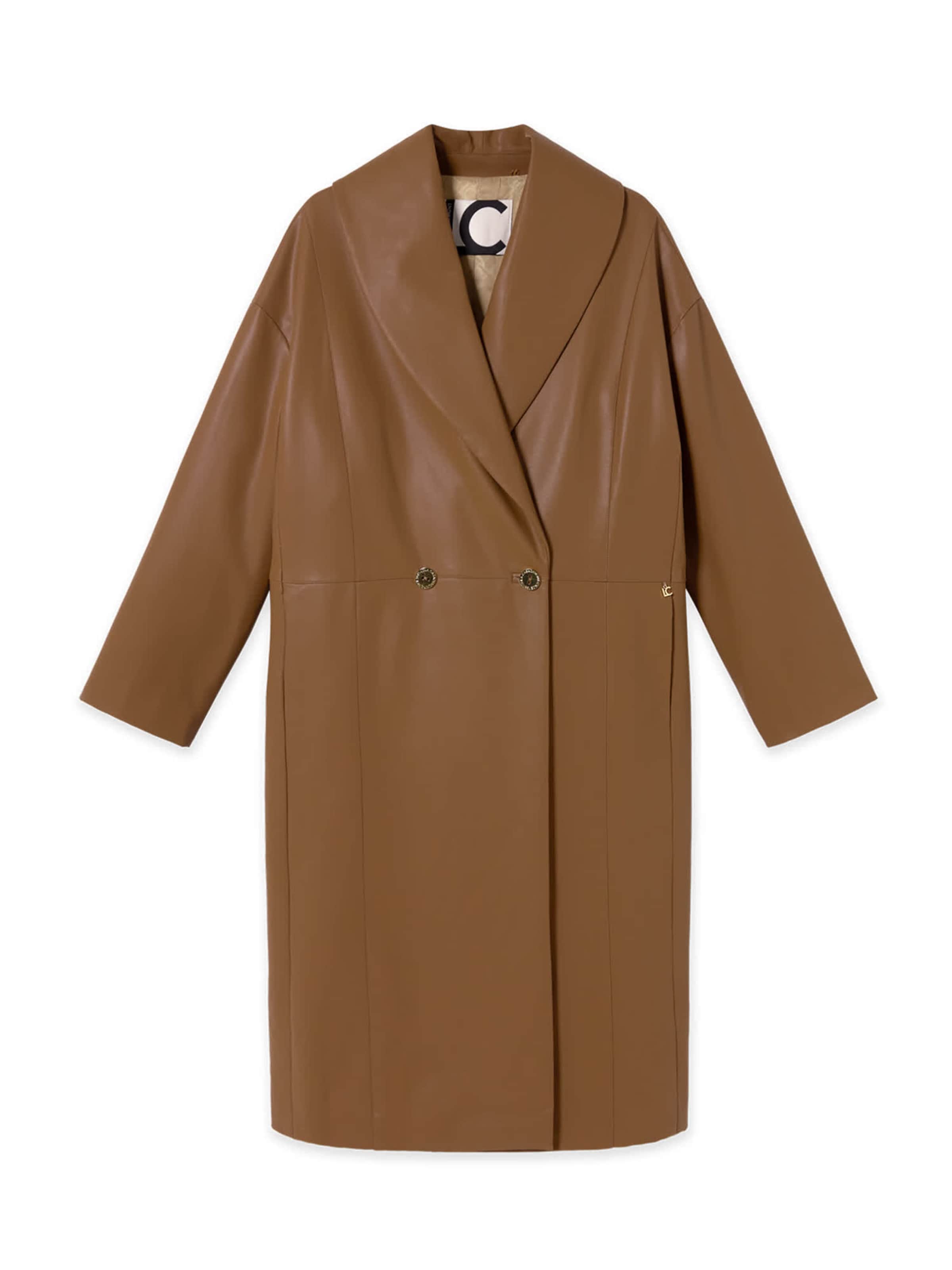 Lola Casademunt Overgangsfrakke i beige: forside