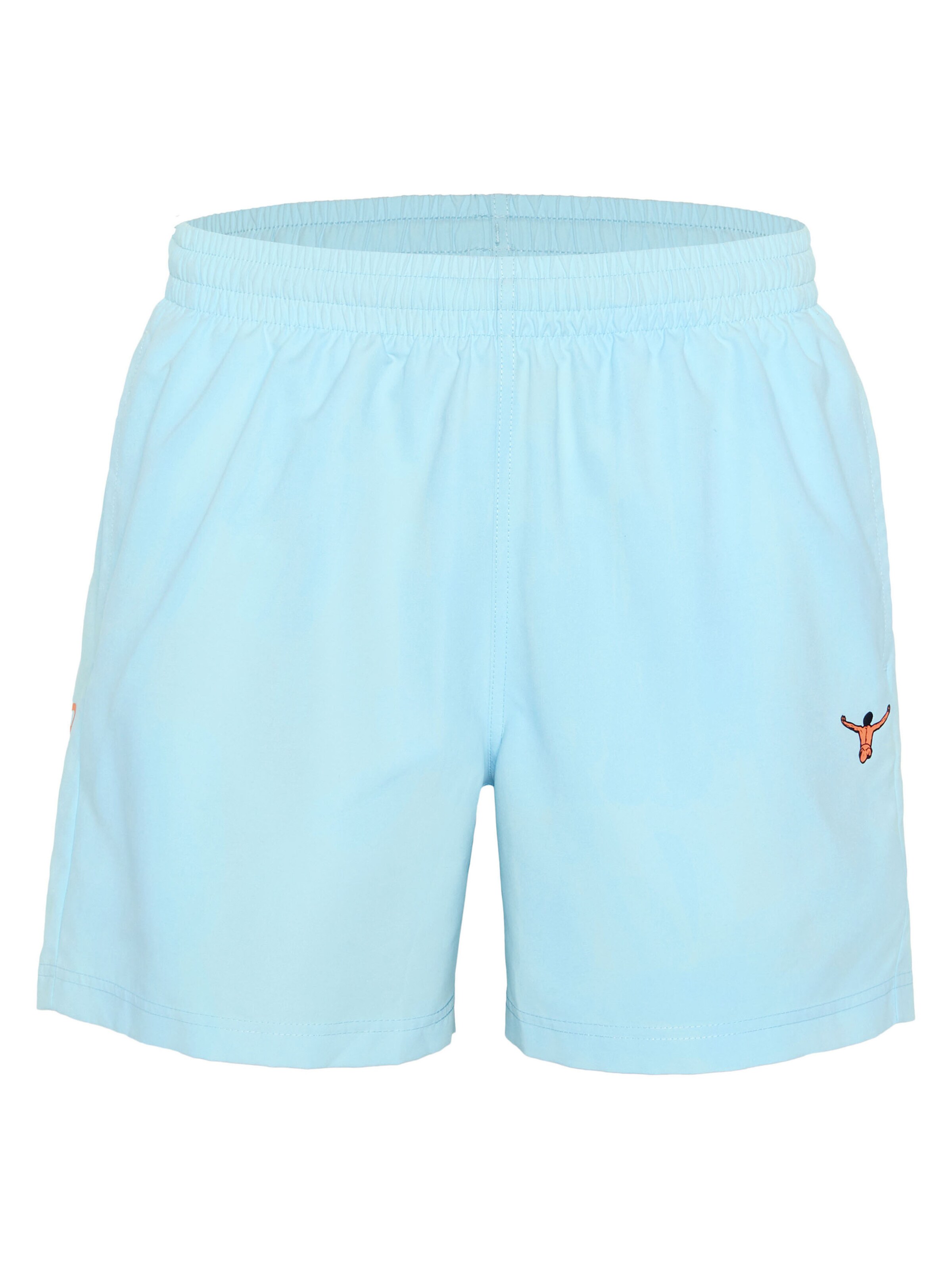 CHIEMSEE Athletic Swim Trunks in Blue / Orange, Item view