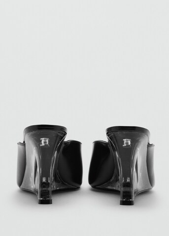 MANGO Mules 'Sombra' in Black