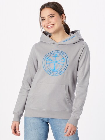 Derbe Sweatshirt 'Zope' in Grey: front