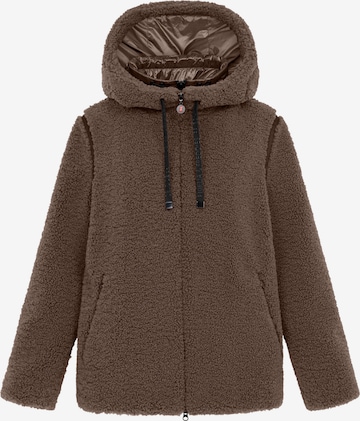 Frieda & Freddies Winterjacke in Braun: Vorderseite