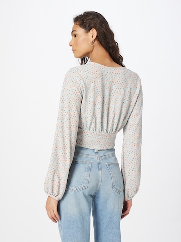 Monki Blouse in Blue