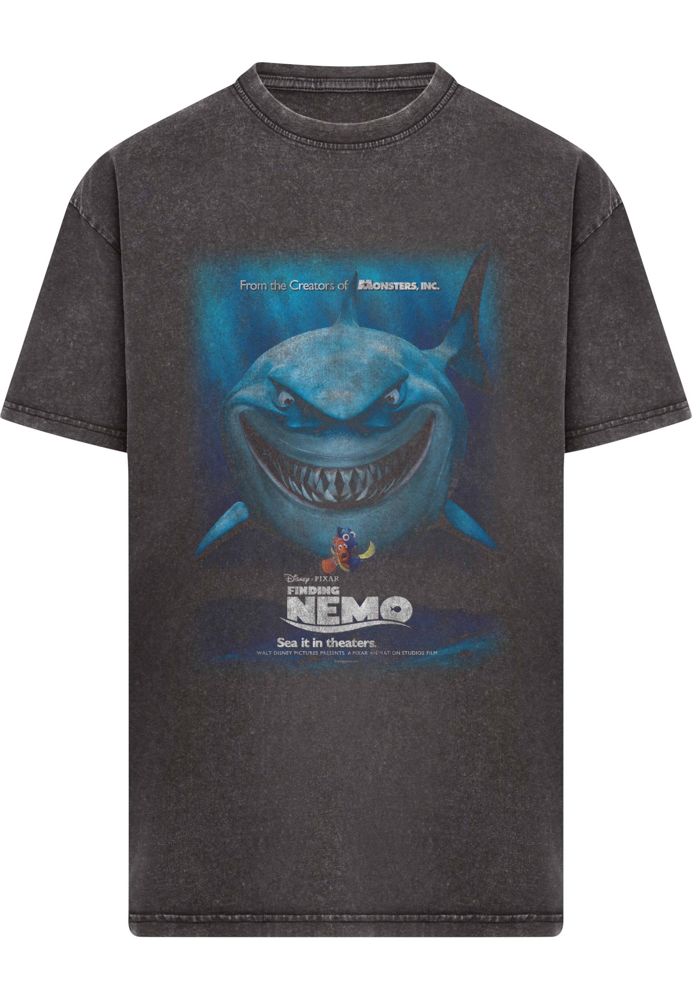 Merchcode Shirt 'Finding Nemo' in Black: front