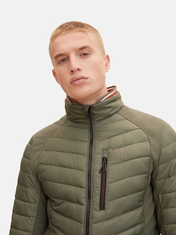 TOM TAILOR Between-season jacket in Green