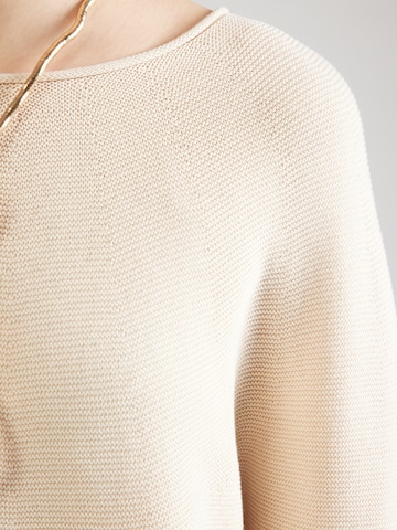 COMMA Sweter w kolorze beżowy