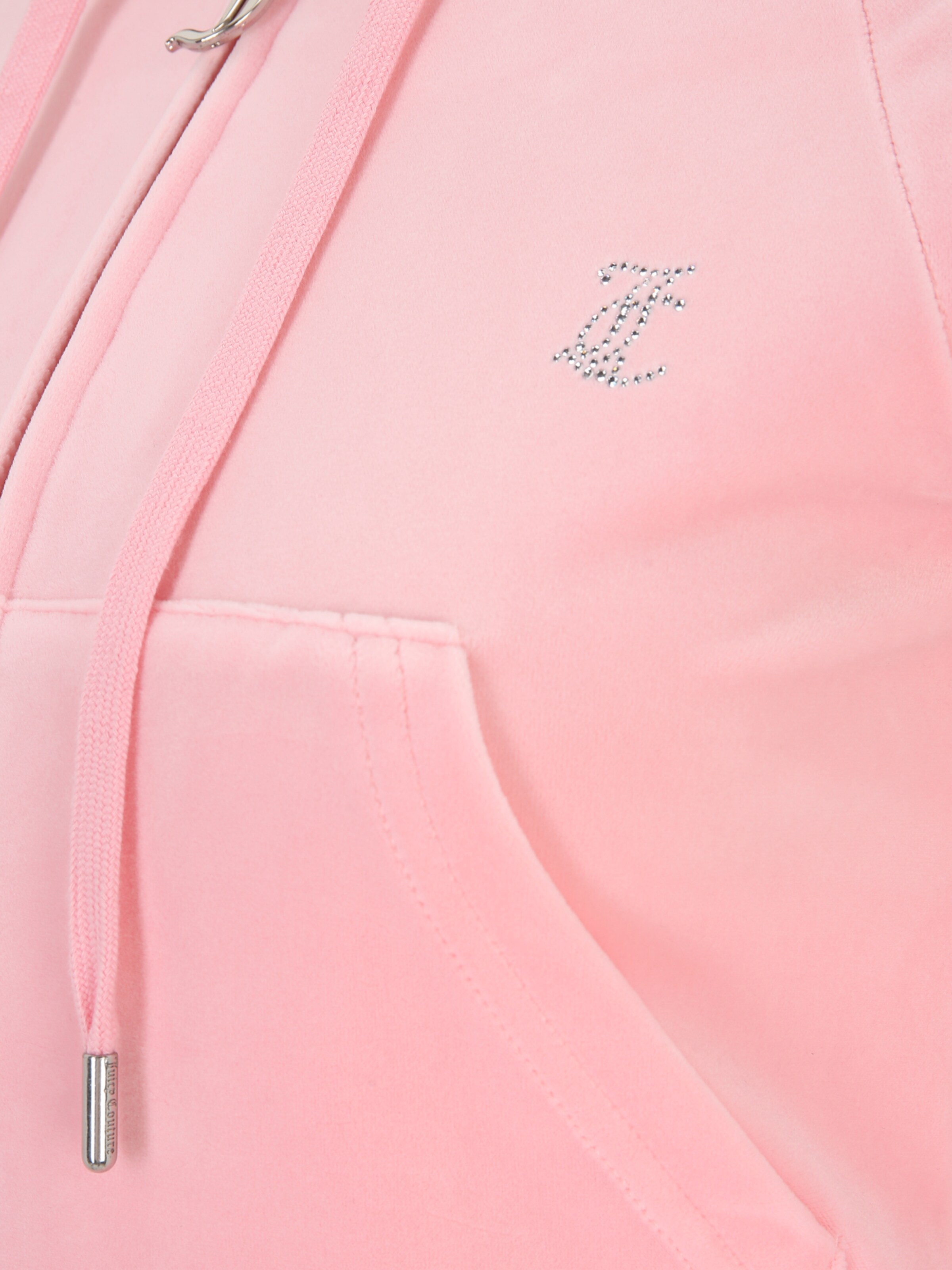 Juicy Couture Petite Кофта на молнии 'MADISON' в Ярко-розовый