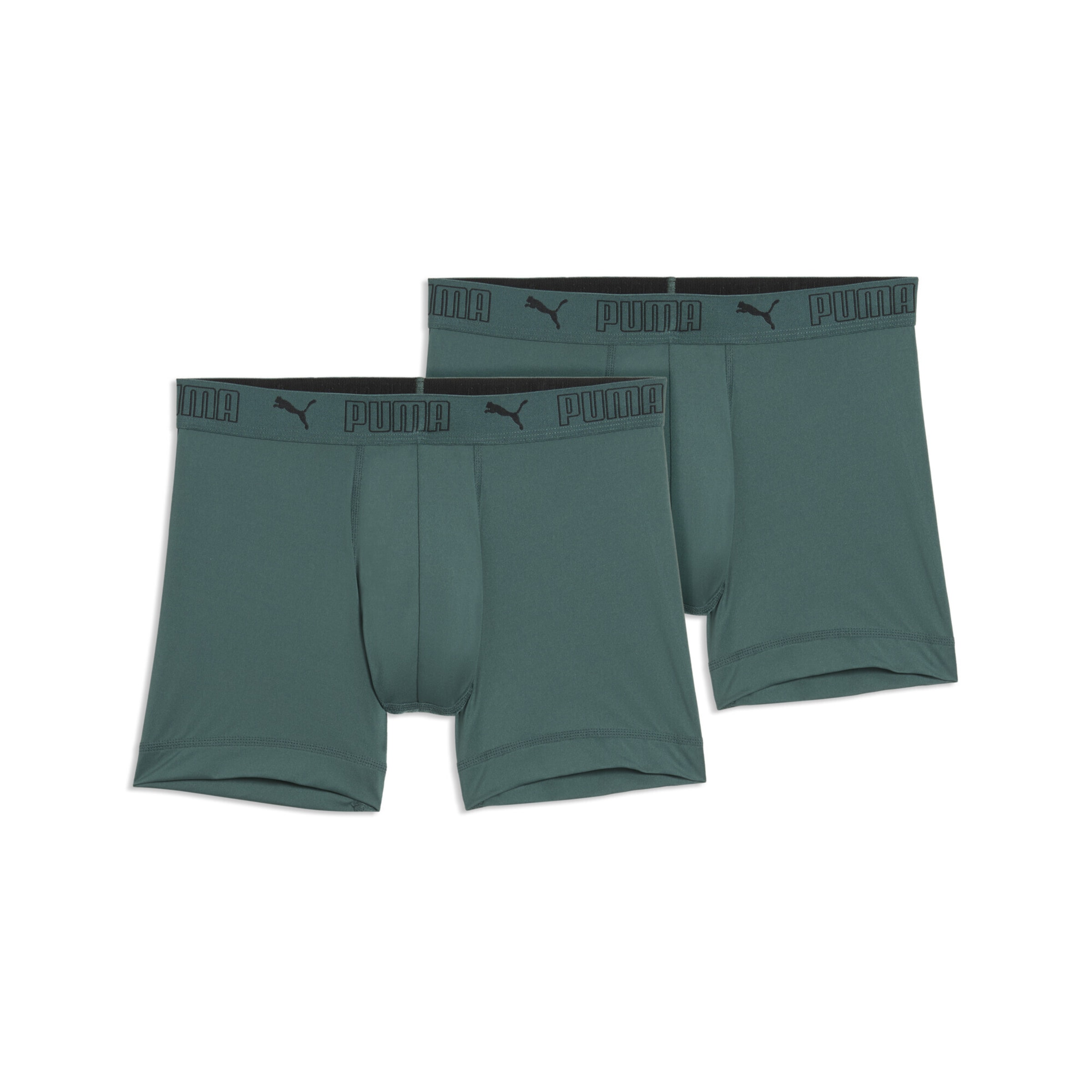 PUMA Boxershorts in Grün: Vorderseite