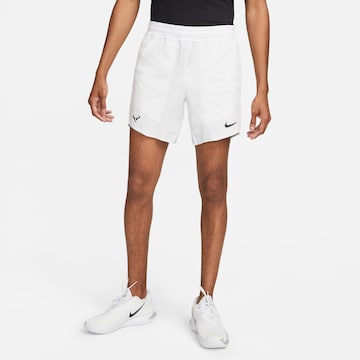 NIKE Normální Sportovní kalhoty 'Rafa' – bílá: přední strana