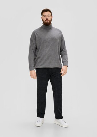 s.Oliver - regular Pantalón chino 'Detroit' en negro: frente