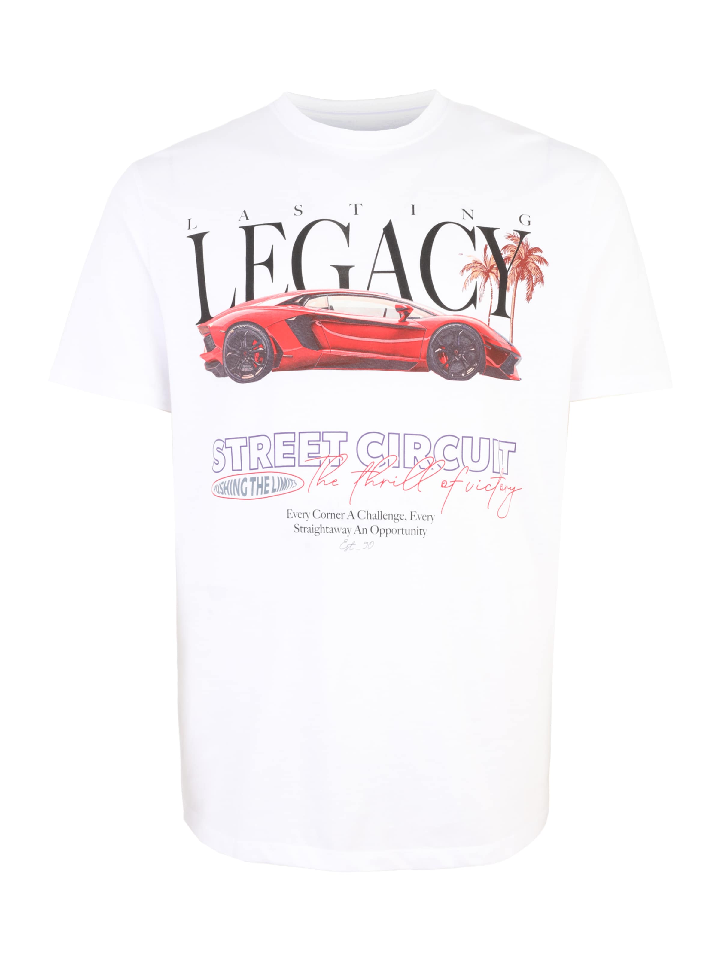 Jack & Jones Plus Shirt 'JORPHOTO' in White: front