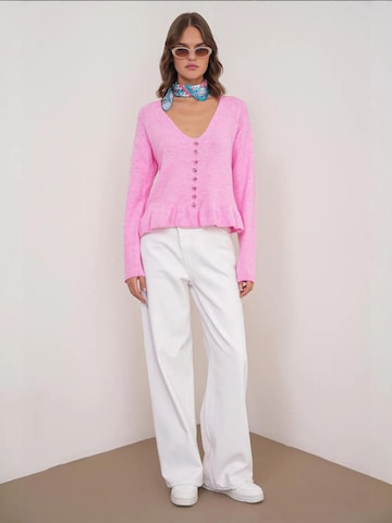 Pullover di MixRay in rosa