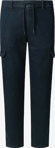 Effilé Pantalon cargo Pepe Jeans en bleu : devant