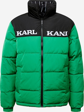 Karl Kani Zimná bunda - Zelená: predná strana