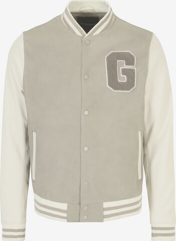 Goosecraft Between-Season Jacket 'Bob' in Grey: front