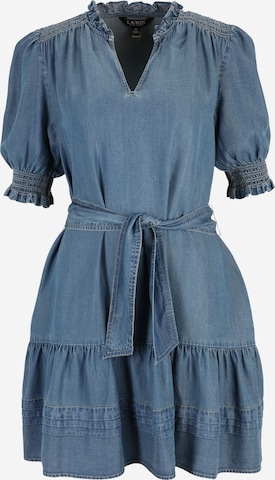 Lauren Ralph Lauren Petite Jurk 'JESOLA' in Blauw: voorkant