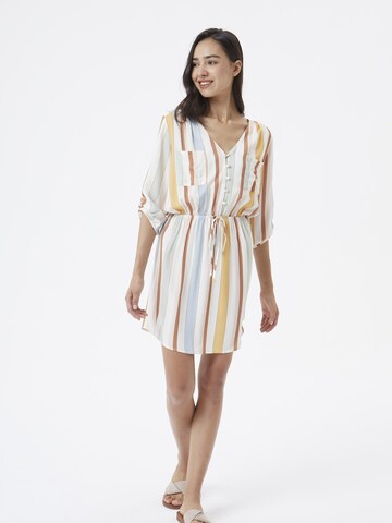 AIKI KEYLOOK Shirt Dress in Mixed colors