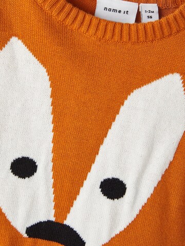 NAME IT Sweater in Orange