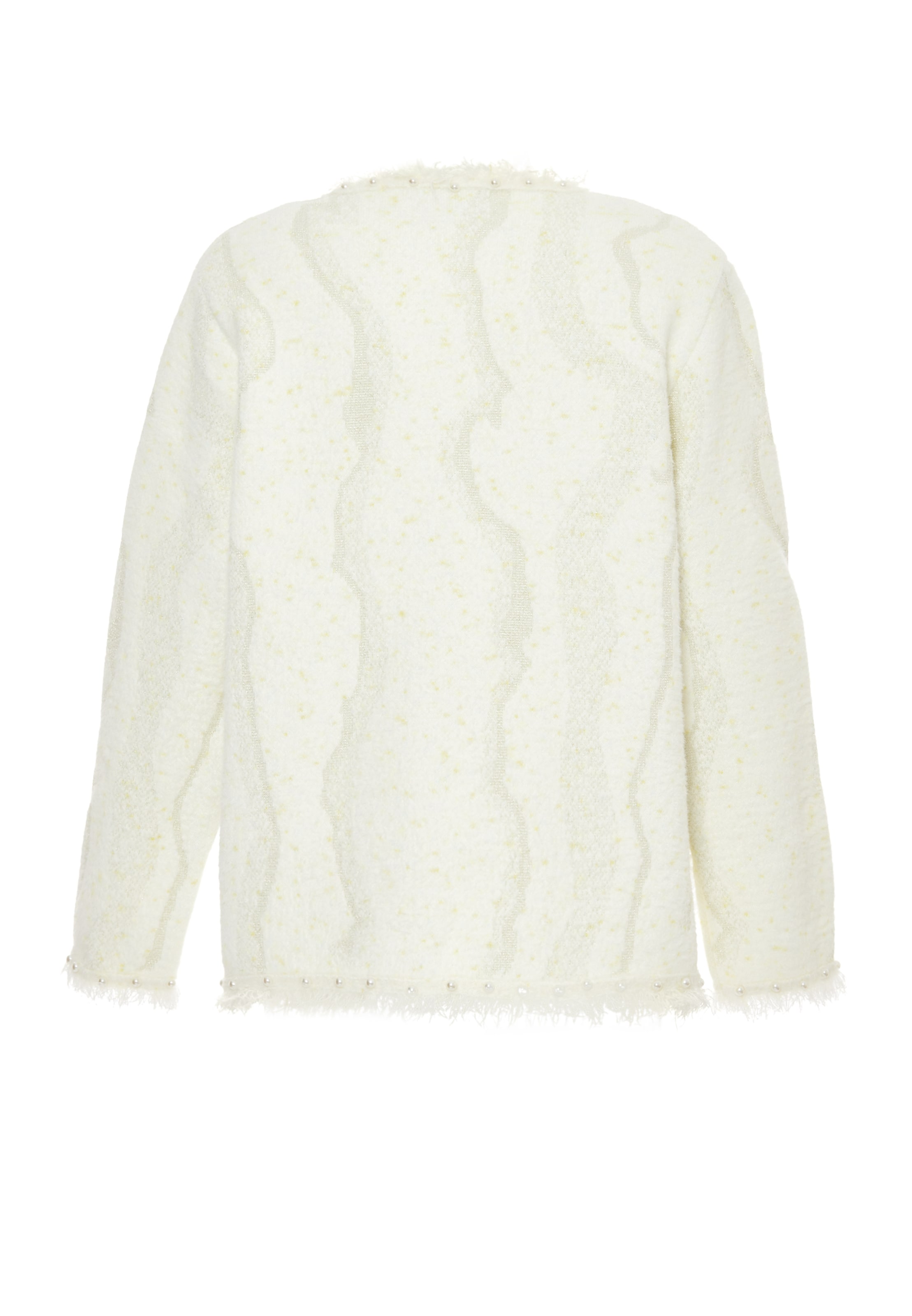 ZITHA Strickjacke in Weiß