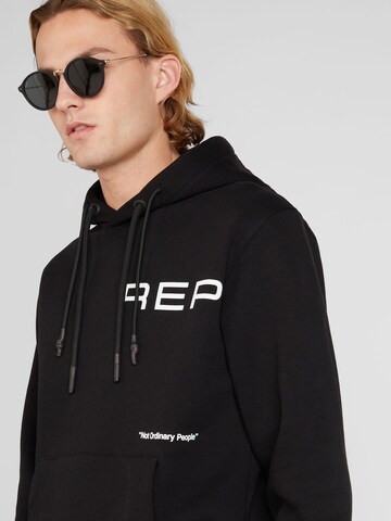 REPLAY - Sweatshirt em preto