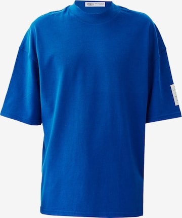 T-Shirt VAMOS CLO en bleu : devant