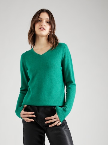 VILA Sweater 'Ril' in Green: front