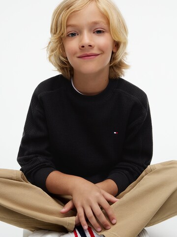 TOMMY HILFIGER Pullover in Schwarz