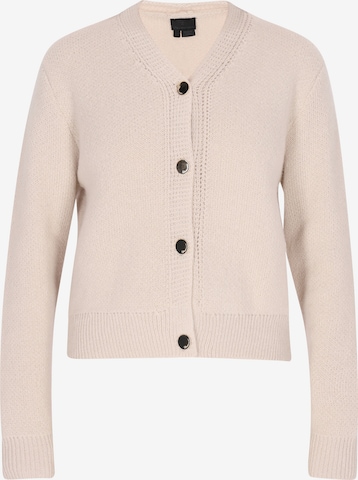 DreiMaster Klassik Gebreid vest in Wit: voorkant