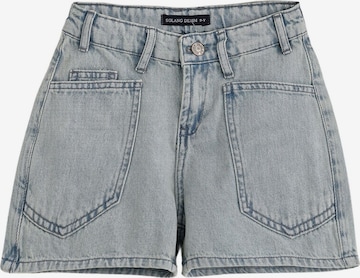 Solang Regular Shorts in Blau: Vorderseite