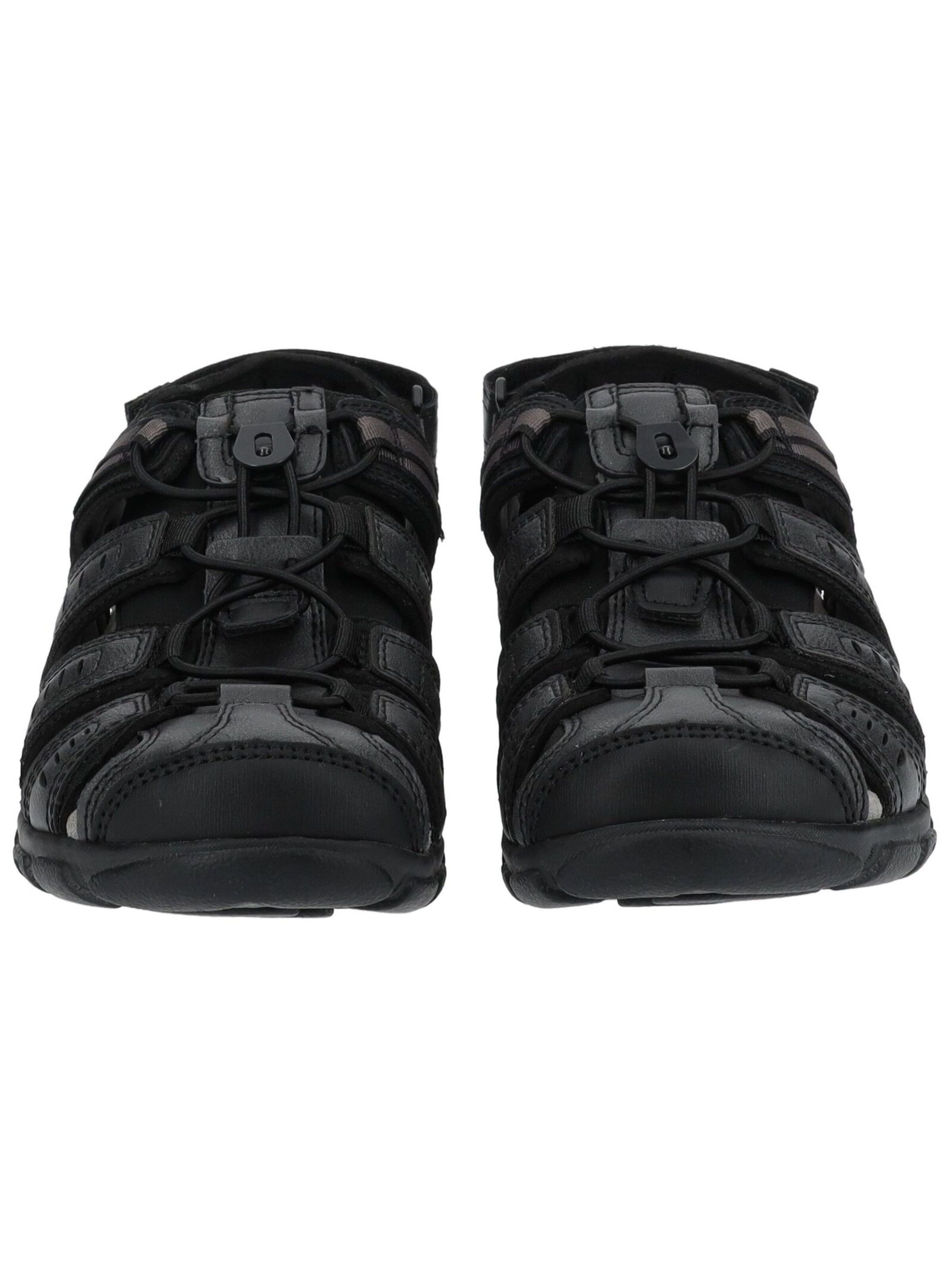 GEOX Sandale in Schwarz