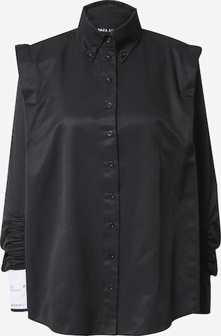 Trendyol Blouse in Zwart: voorkant