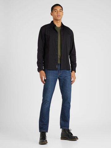 Calvin Klein Jeans Regular Fit Hemd in Schwarz