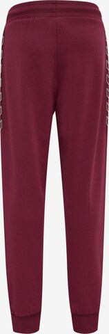 Hummel Tapered Workout Pants in Purple