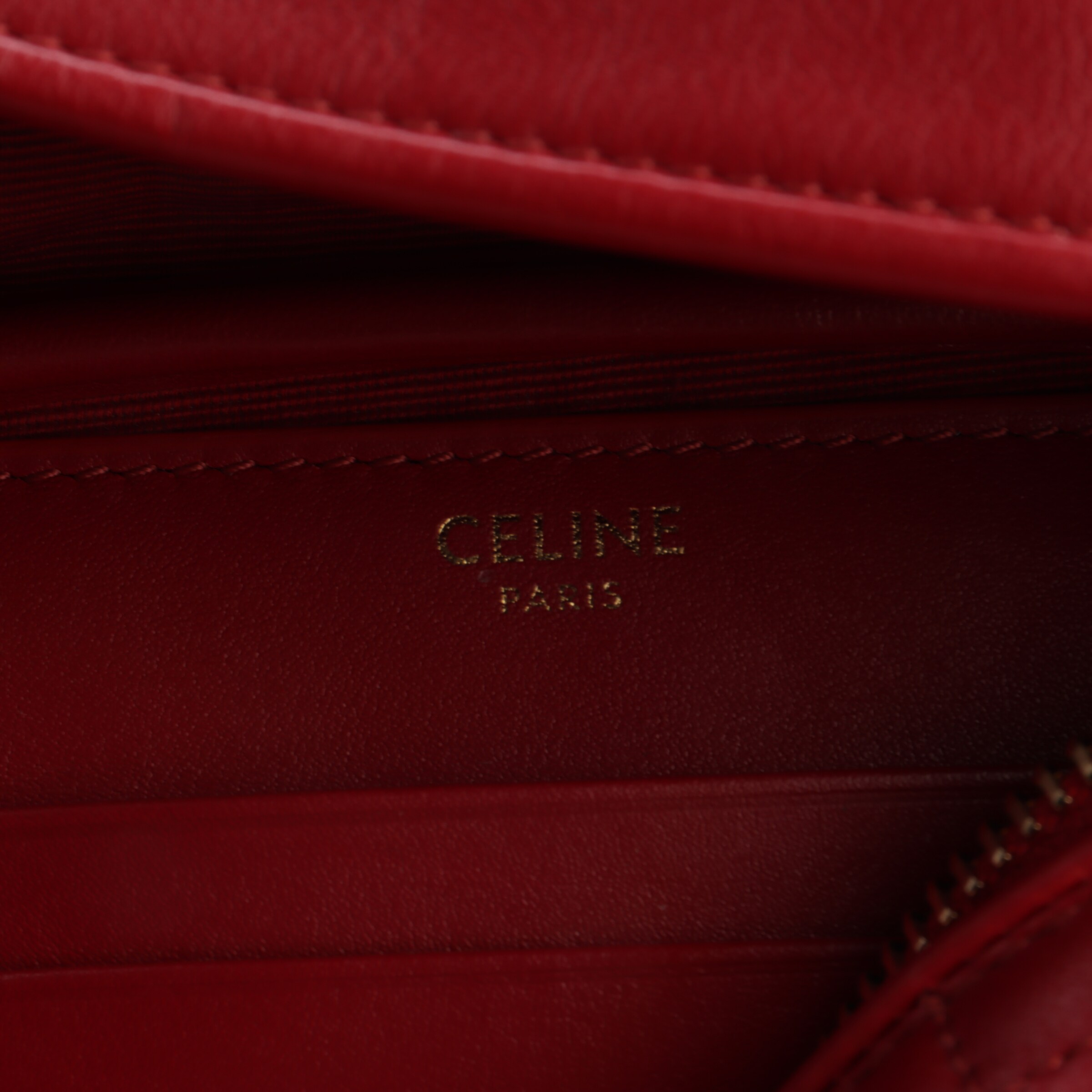 Céline Bag in One size in Red