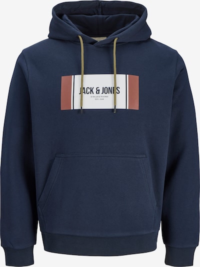 Megztinis be užsegimo 'JJHayato' iš JACK & JONES, spalva – tamsiai mėlyna / ruda / balta, Prekių apžvalga