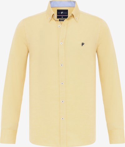 DENIM CULTURE Camisa 'MYLES' en navy / amarillo, Vista del producto