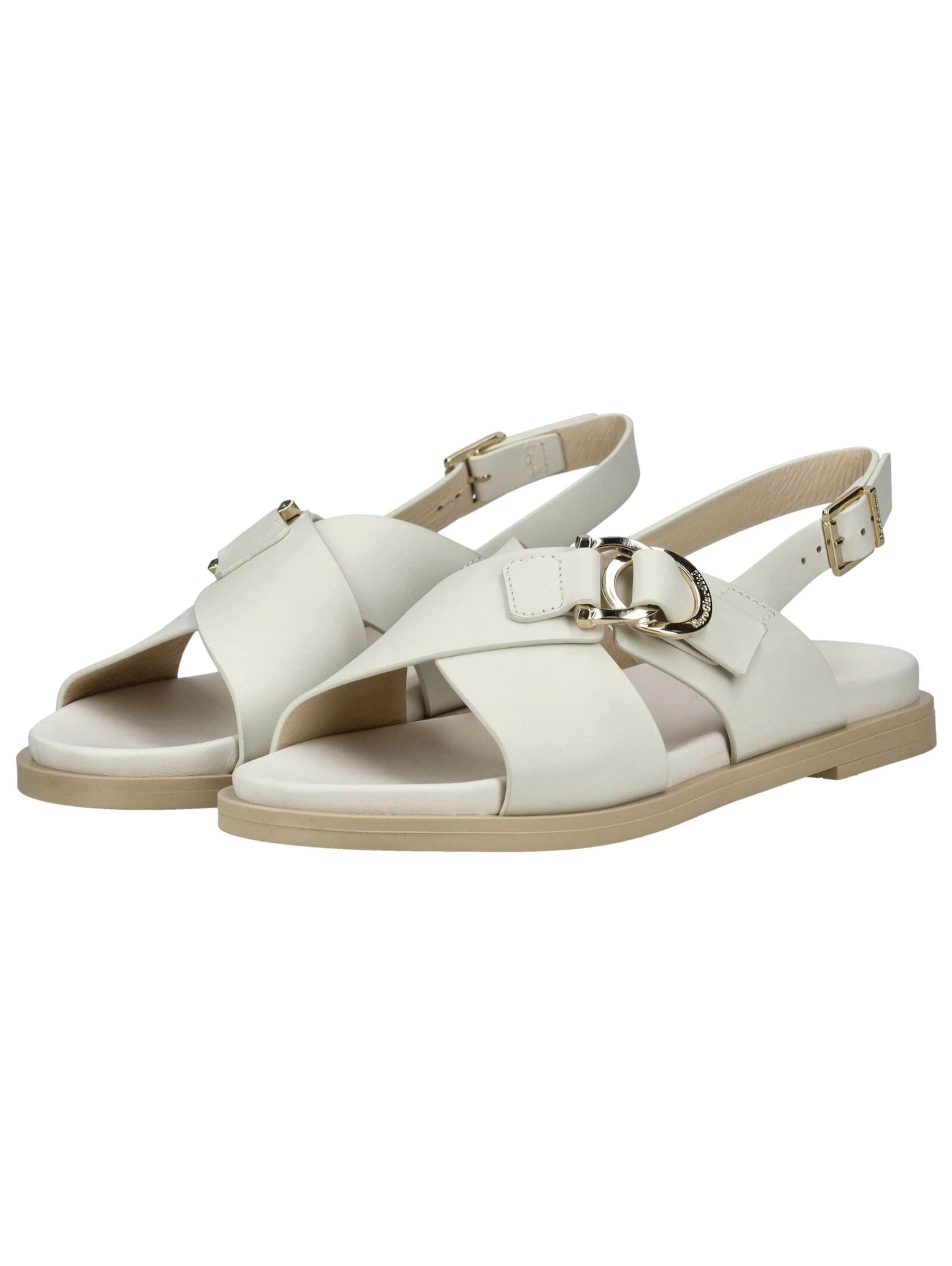 Sandales à lanières Nero Giardini en blanc