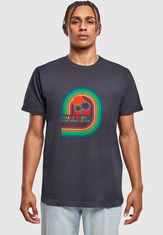 Maglietta 'Roller Skater' di Mister Tee in grigio: frontale